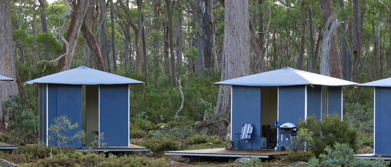 Riverfly Western Lakes Huts Panorama