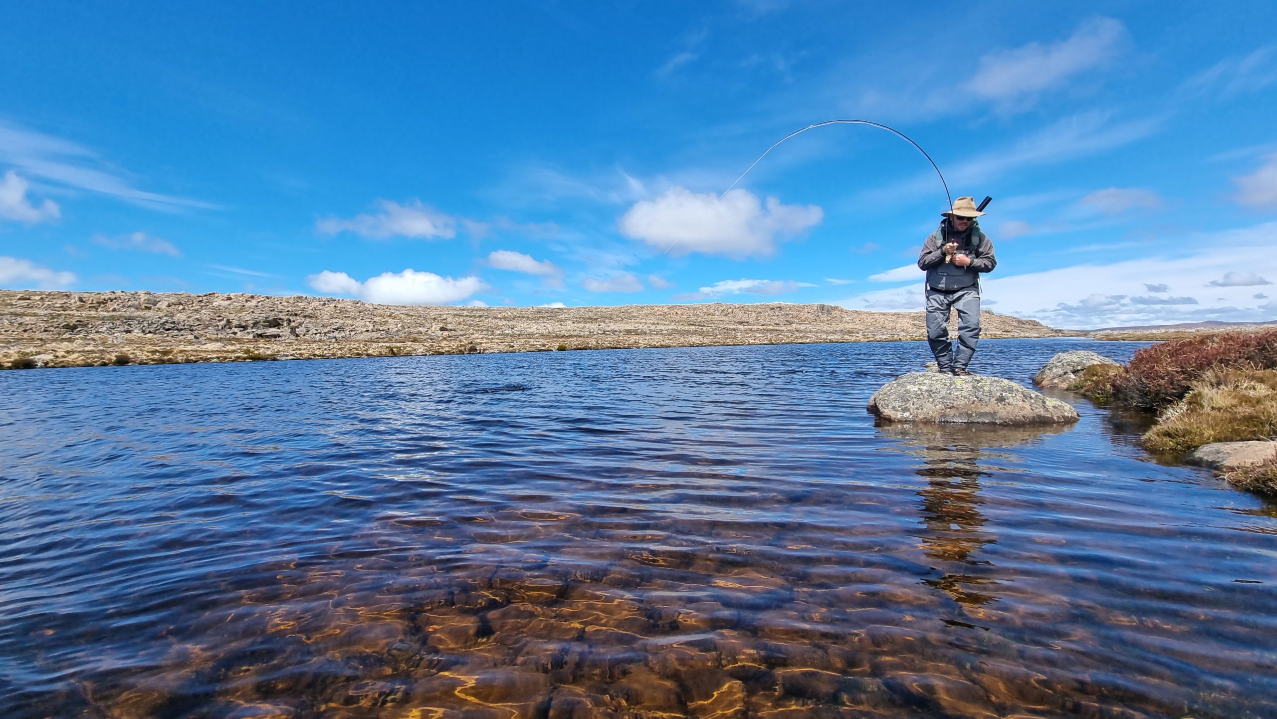 Used and Abused gear review - Orvis Pro Waders & EPIC 476 FastGlass II fly  rod - RiverFly 1864 - river and wilderness fly fishing Tasmania