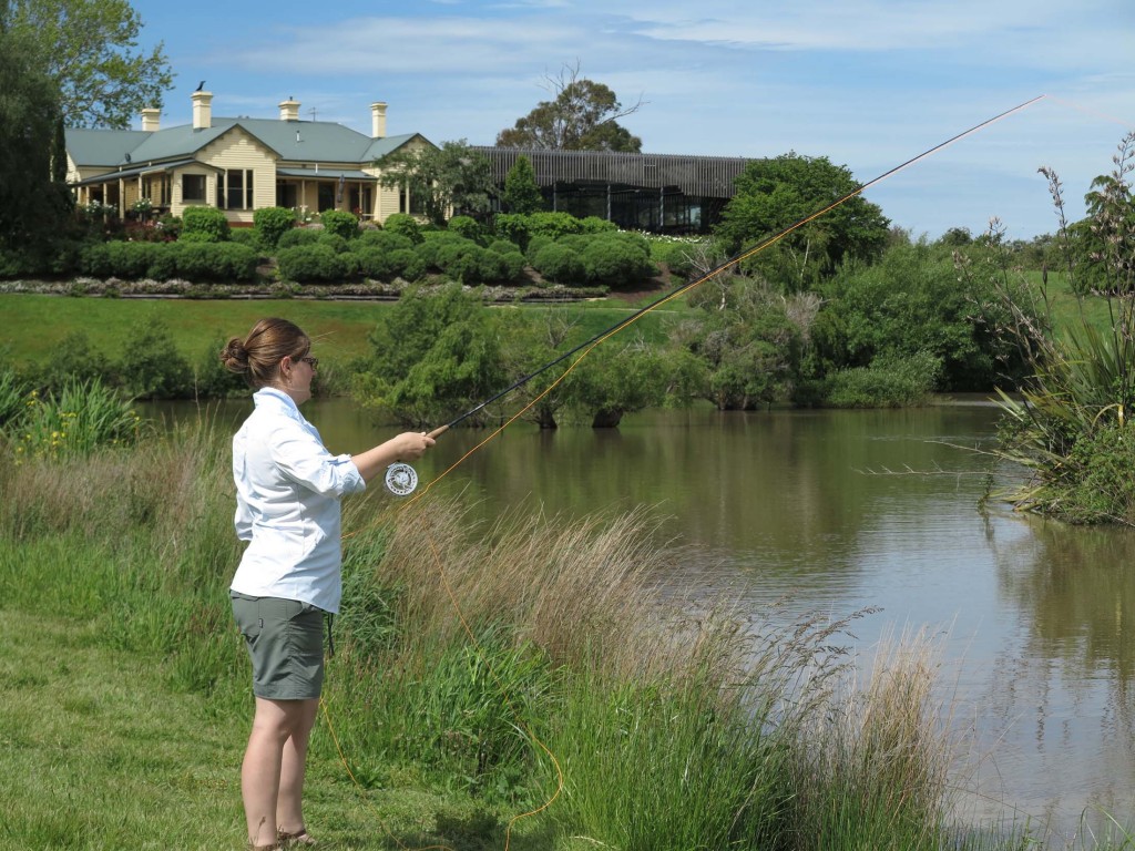 Fly Casting Lessons at Chromy low res